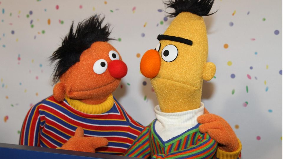 Ernie und Bert aus der "Sesamtraße"