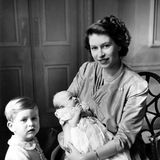 Elizabeth mit Anne und Charles