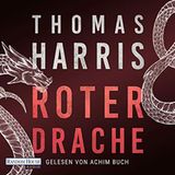 Thomas Harris: Roter Drache   Für die Aufklärung zahlreicher äußerst brutaler Morde muss die Polizei ausgerechnet einen Experten "aus erster Hand" um Hilfe bitten: Dr. Hannibal Lector. "Roter Drache" ist der Debütroman für den berühmten Kannibalen. Erst später erschien "Das Schweigen der Lämmer".