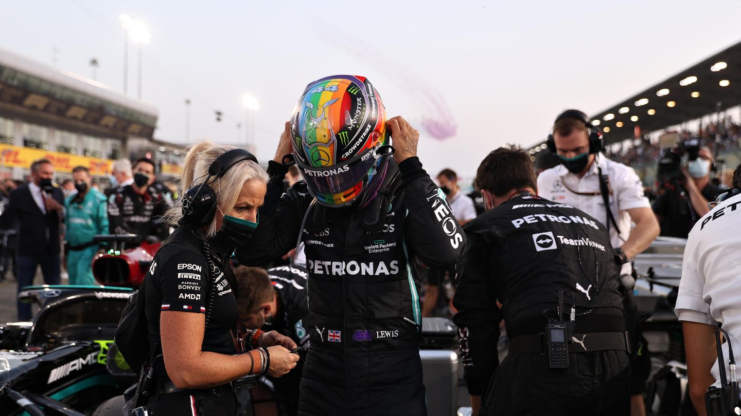 Rainbow victory in the emirate: Hamilton wins in Qatar before Verstappen