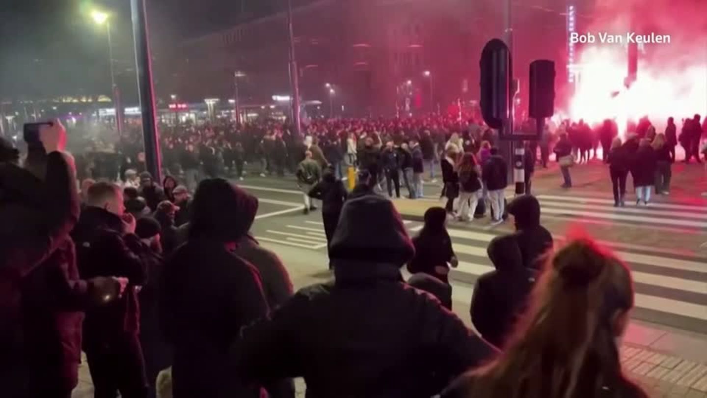 Belgien und Niederlande: Proteste gegen Corona-Beschränkungen arten in Gewalt aus