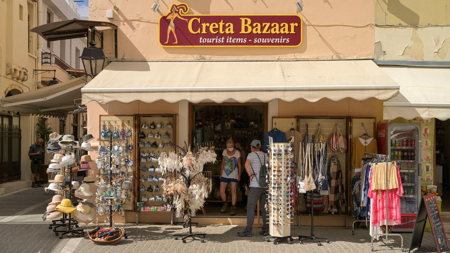 Laden in Rethymnon