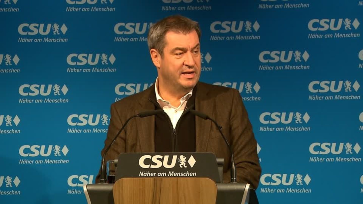 Video: Söder: Große Zustimmung in CSU zu allgemeiner Impfpflicht