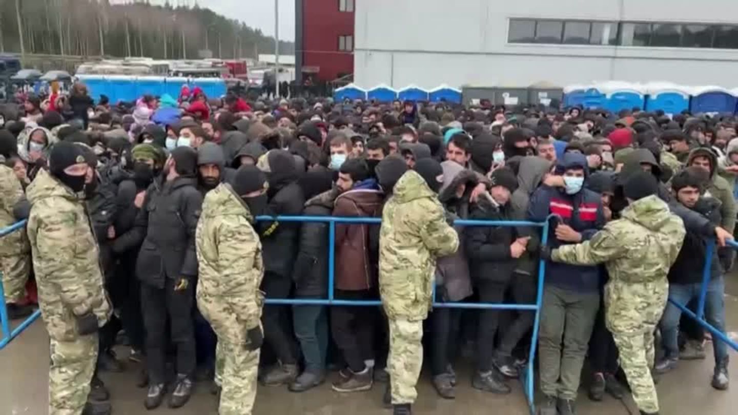 Video: Bundesregierung gegen Aufnahme von 2000 Migranten aus Belarus