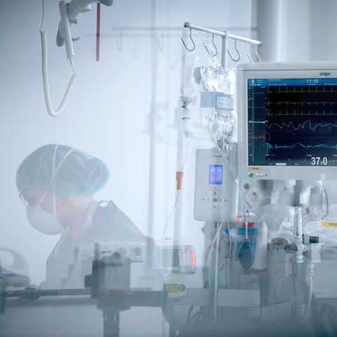 Corona-Patient auf Intensivstation