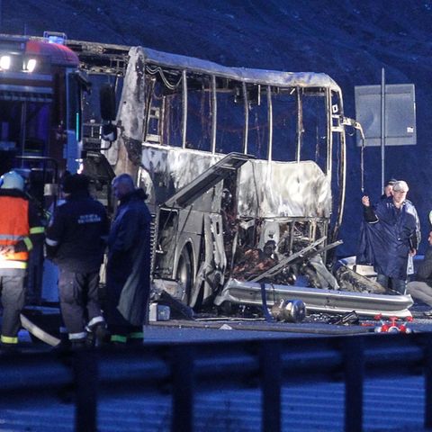 46 Menschen sterben bei einem Busunfall in Bulgarien