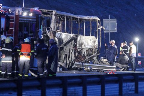 46 Menschen sterben bei einem Busunfall in Bulgarien