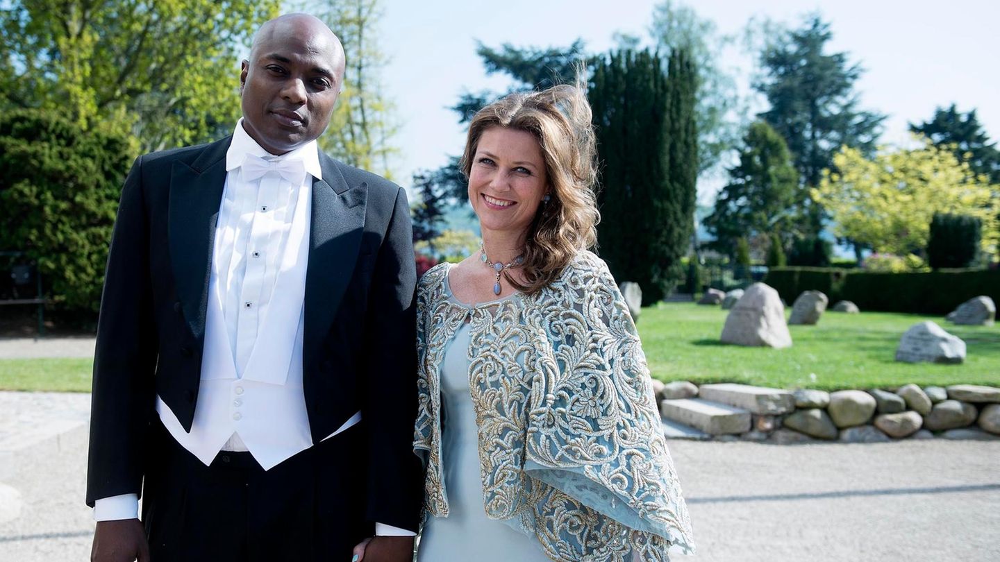Durek Verrett und Märtha Louise