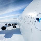 A340 landet in Antarktis