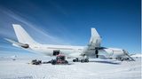 A340 landet in Antarktis