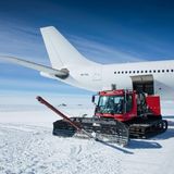 A340 landet in Antarktis
