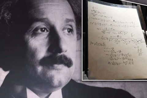 Legendärer Physiker : Drei Millionen Euro: Einstein-Manuskript zur Relativitätstheorie unterm Hammer