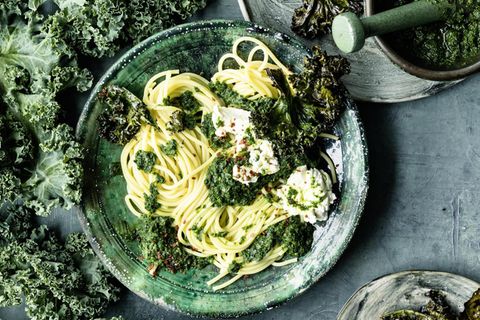 Foto der Grünkohl-Pasta
