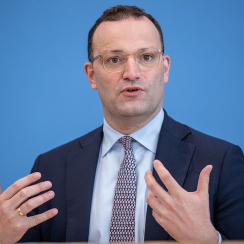 Jens Spahn (CDU), geschäftsführender Bundesgesundheitsminister