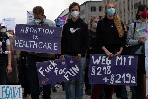 Demo gegen Paragraf 219a