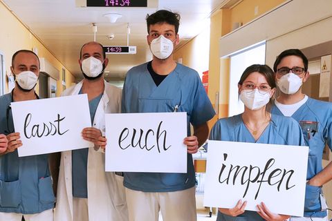 Dreister Fake: Impfgegner manipulierten Botschaft von Klinikmitarbeitern