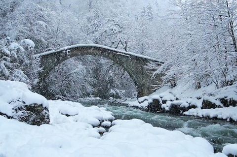 Am 1. Advent schneit es  – allerdings nicht überall