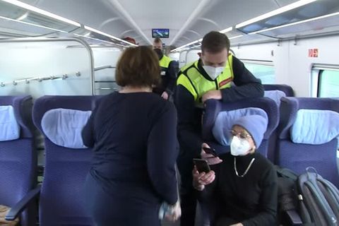 Video: 3G-Kontrollen bei der Bahn