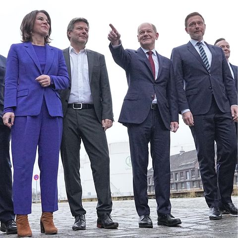 Olaf Scholz und die anderen von der Ampel-Koalition