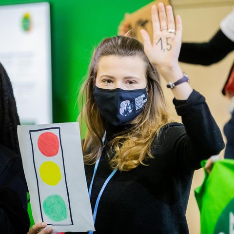 Klimaaktivistin Luisa Neubauer