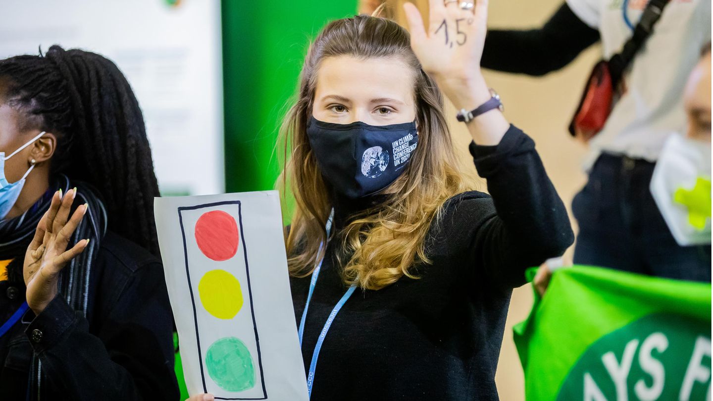 Klimaaktivistin Luisa Neubauer