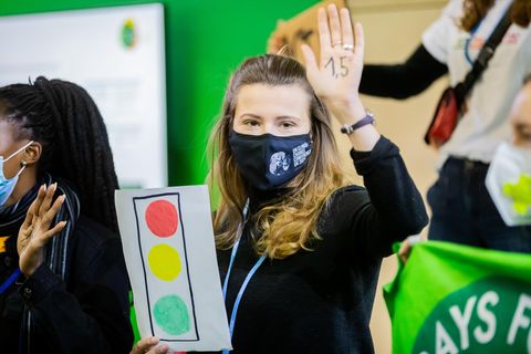Klimaaktivistin Luisa Neubauer