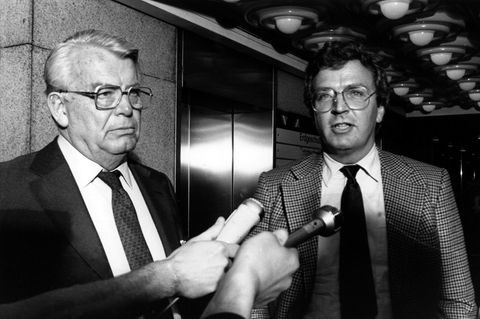 Henri Nannen und Gerd Schulte-Hillen