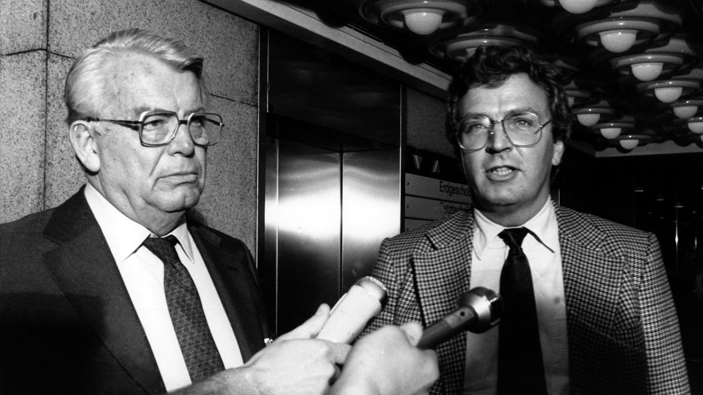 Henri Nannen und Gerd Schulte-Hillen