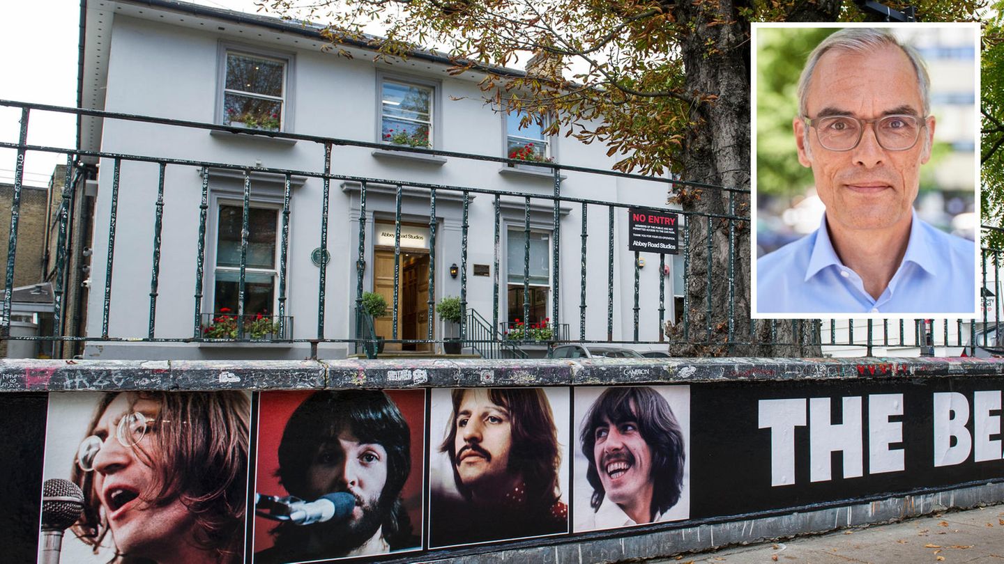 Die Beatles in dern 1960er-Jahren und Frank Schmiechen