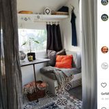 Die Accessoires machen den Wohnwagen wohnlich.