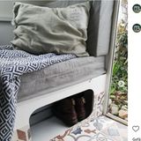 Clevere Details, wie die Schubox, hat sich Olson im Internet abgeguckt.