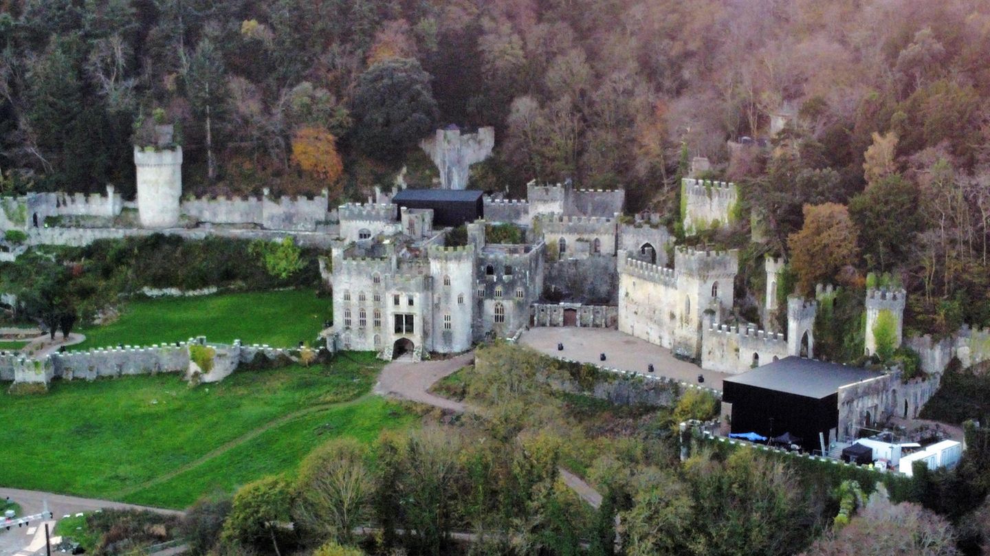 Aufgrund der Corona-Pandemie spielt die englische Ausgabe des Dschungelcamps auf Schloss Gwrych Castle in Wales 
