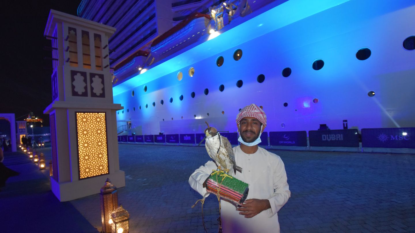 Schiffstaufe MSC Virtuosa in Dubai