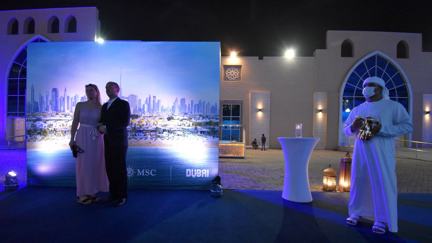 Schiffstaufe MSC Virtuosa in Dubai