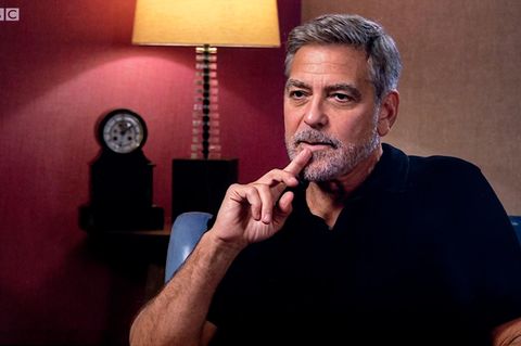 Schön wie immer: George Clooney im Oktober bei der BBC