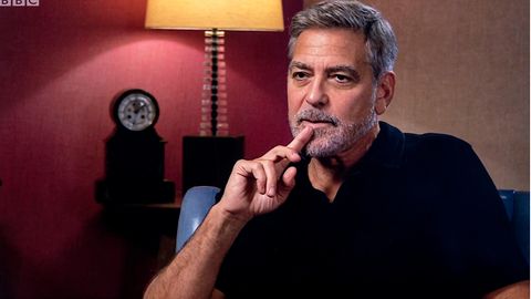 Schön wie immer: George Clooney im Oktober bei der BBC