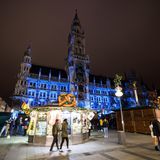 Bayern, München: Das Rathaus am Marienplatz