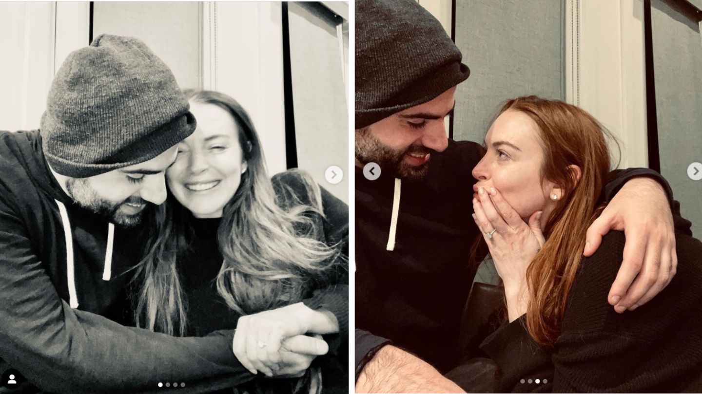 Lindsay Lohan engaged – “My love. My life. My family. My future”