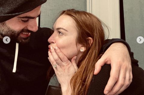 Lindsay Lohan teilte die Nachricht auf Instagram