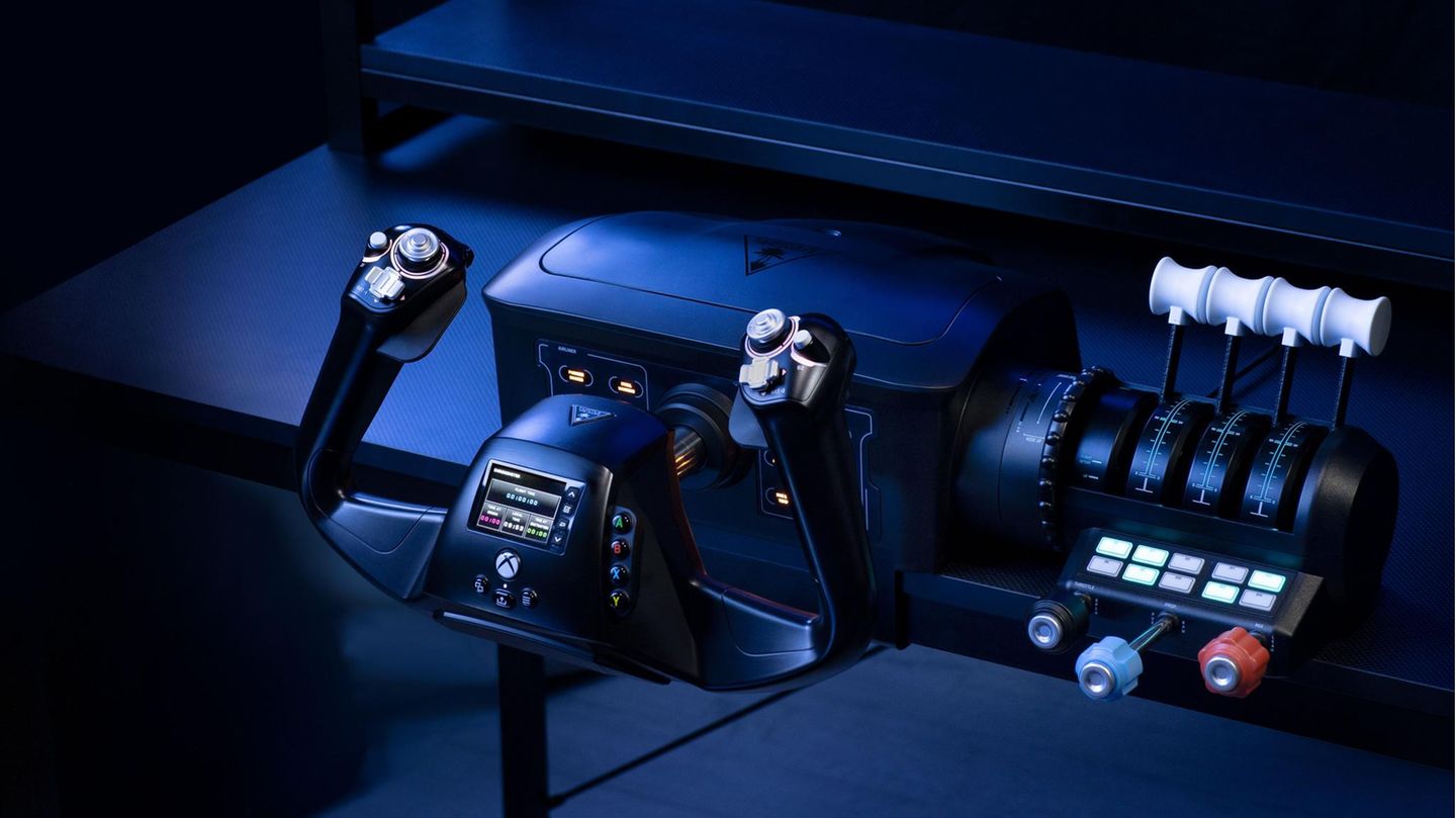 Der TurtleBeach VelocityOne Flight richtet sich an Simulationspiloten, die es ernster mit der Fliegerei vor dem Bildschirm meinen - selbst wenn sie auf der X-Box-One "fliegen".