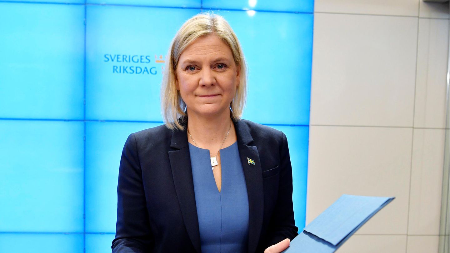 Magdalena Andersson ist die erste Ministerpräsidentin der Geschichte Schwedens