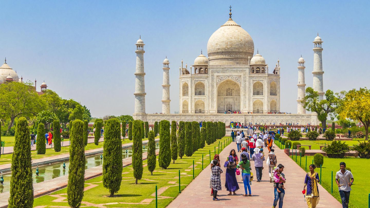 Das Taj Mahal – das Original in Indien