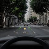 Die Grafik wird als Augmented Reality dargestellt