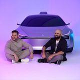 Die Macher hinter der Holograktor: Vitaly Ponomarev (li.) und Sasha Selipanov