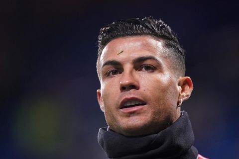 Cristiano Ronaldo ist gerade nicht gut auf den Chefredakteur von "France Football" zu sprechen