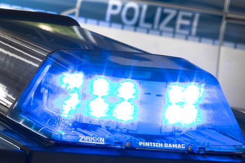 Blaulicht auf einem Polizeiwagen
