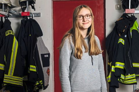 Feuerwehrfrau Anna Nolden