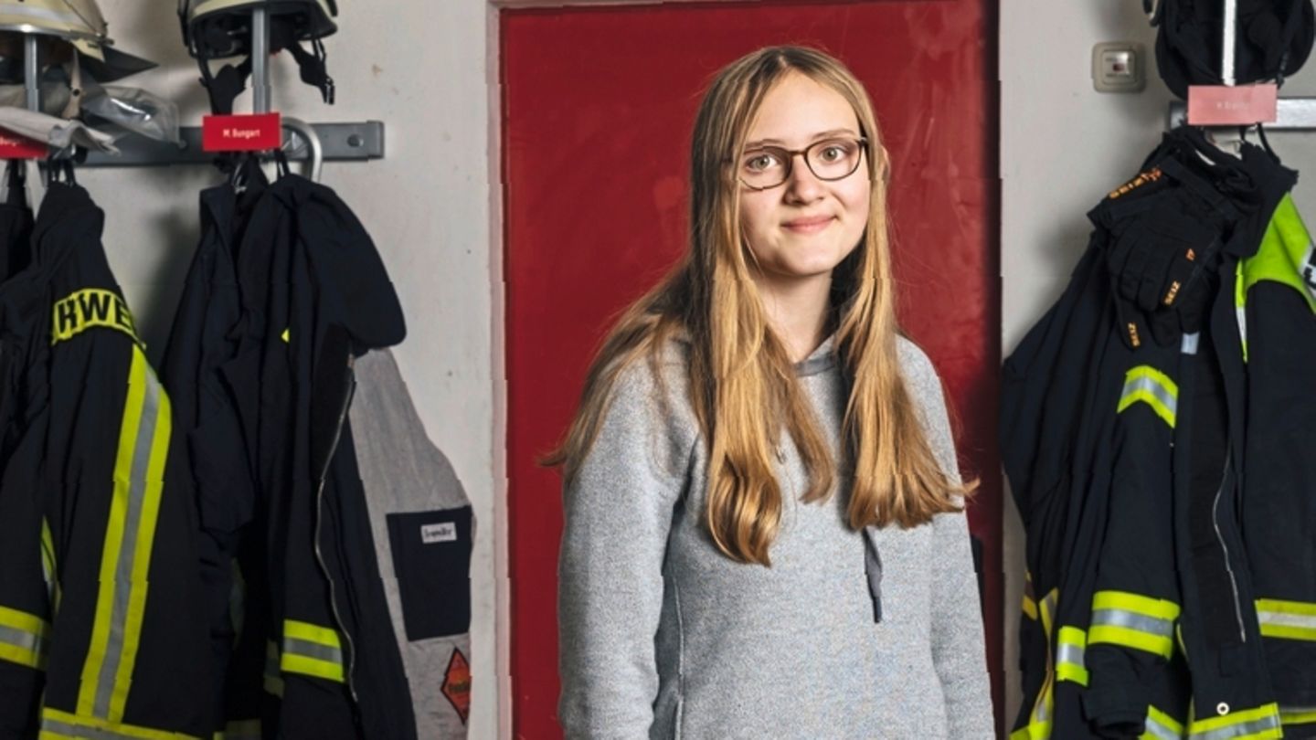 Feuerwehrfrau Anna Nolden