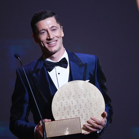 Robert Lewandowski wurde als bester Stürmer ausgezeichnet, für den Titel als Weltfußballer reichte es aber erneut nicht.