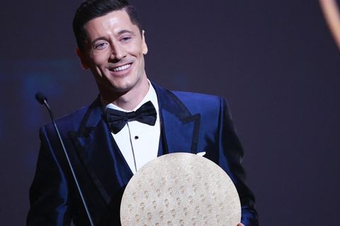 Robert Lewandowski wurde als bester Stürmer ausgezeichnet, für den Titel als Weltfußballer reichte es aber erneut nicht.